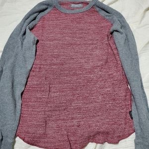 Express long Sleev Waffle T-Shirt